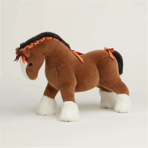 hermes peluche azzurro|Hermès Horse El Peluche Orange Stuffed Toy .